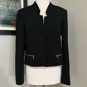 EUC Calvin Klein Open Front Jacket, Size 10